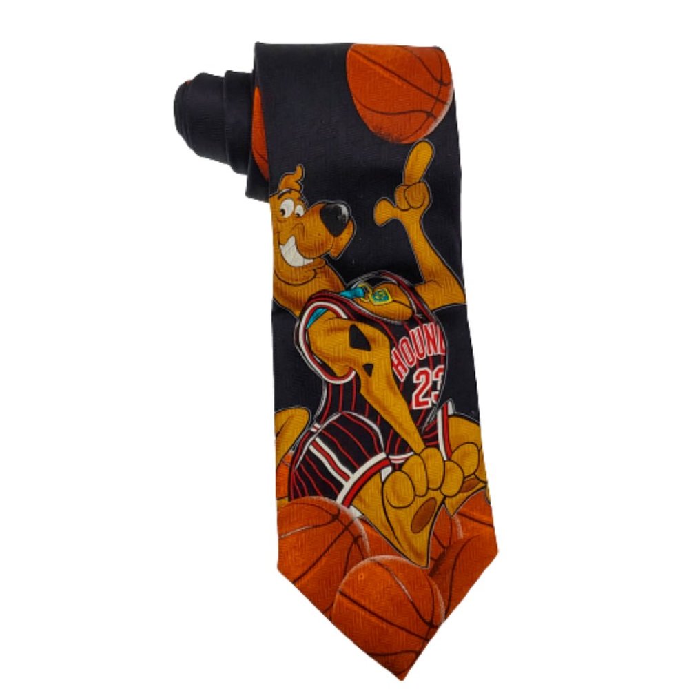 Scooby Doo! Cartoon Network Silk Basketball Tie